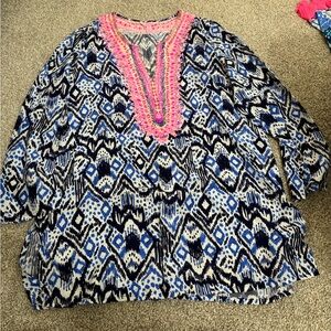 Silk Lilly Pulitzer Tunic